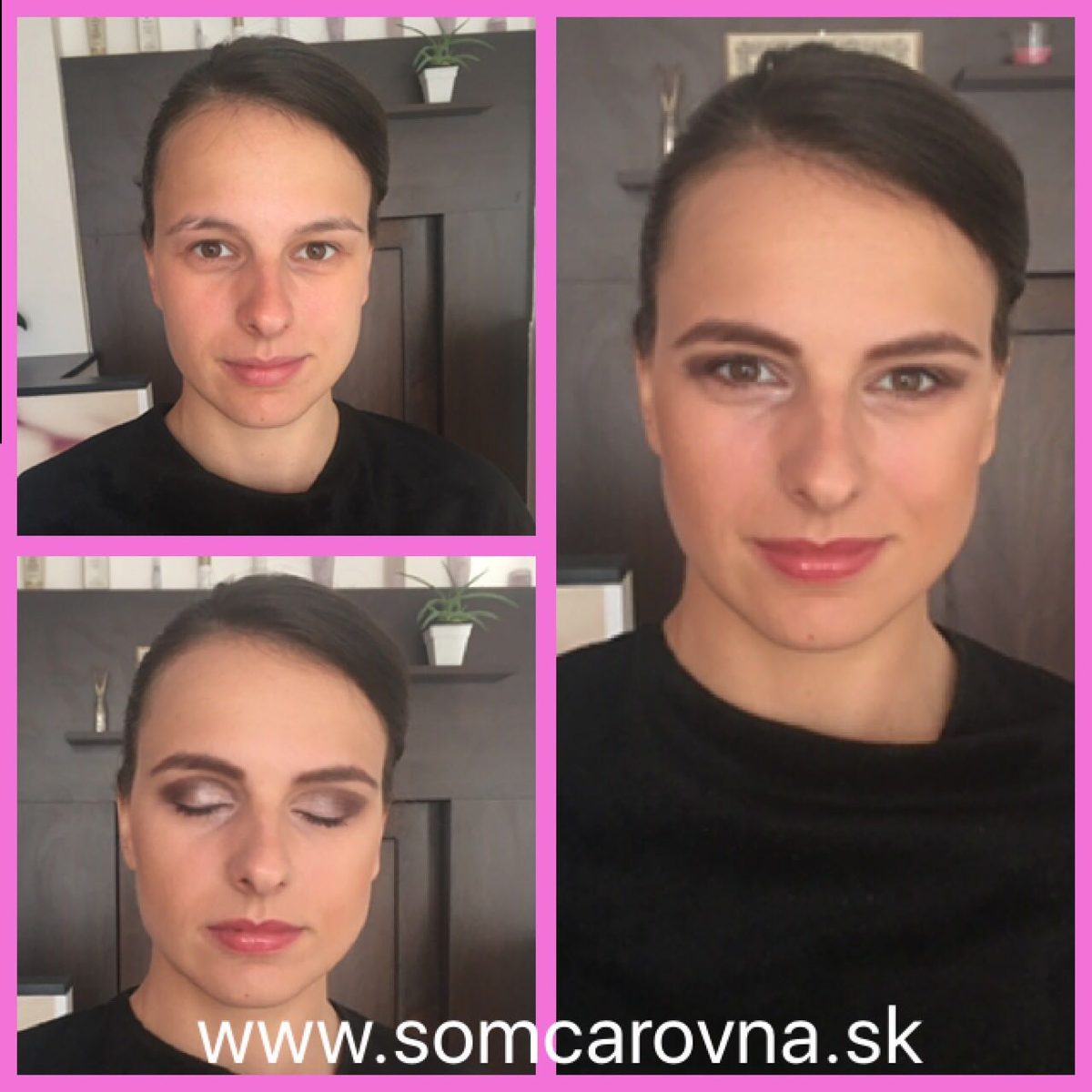 Líčenie na svadbu – salón SOM ČAROVNÁ Zvolen