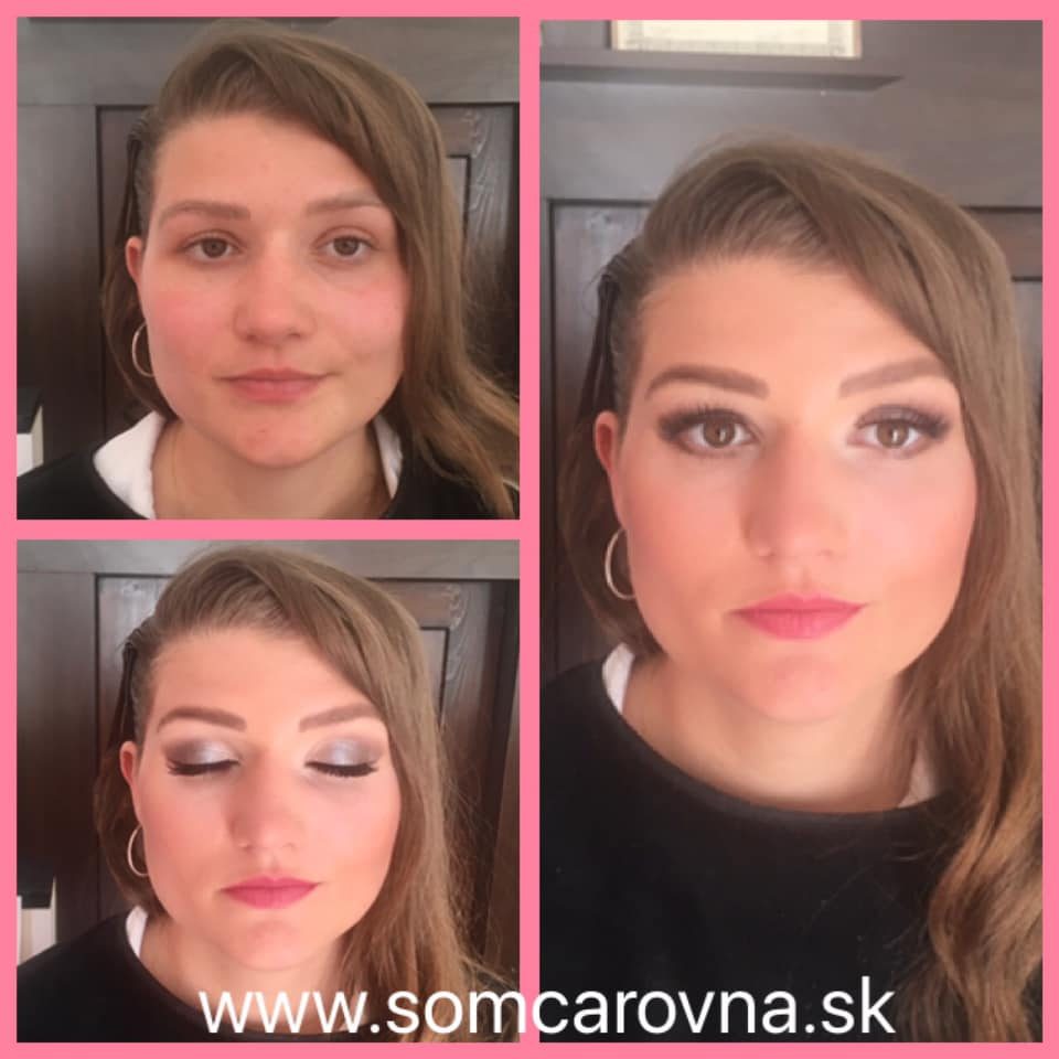 Líčenie na svadbu – salón SOM ČAROVNÁ Zvolen