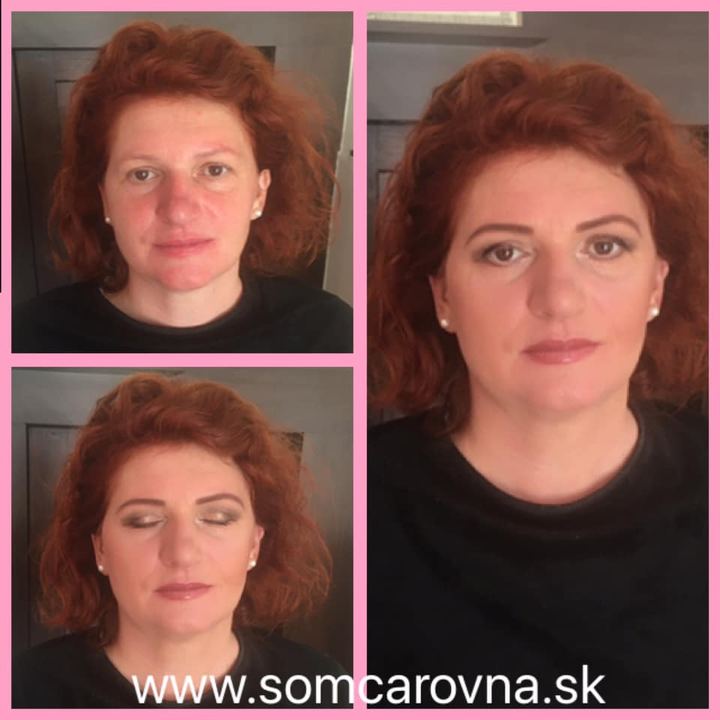 Líčenie na svadbu – salón SOM ČAROVNÁ Zvolen