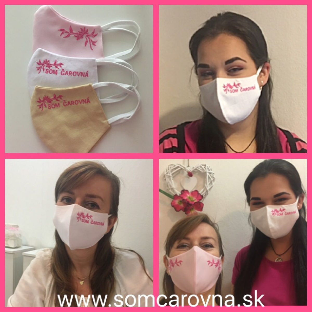 Rúška pre radosť – salón SOM ČAROVNÁ Zvolen